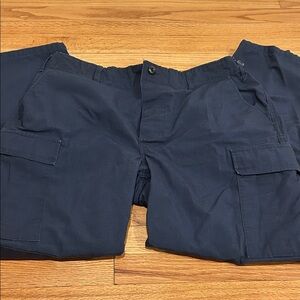 Men’s Navy Station Tactical Cargo Pants Size L